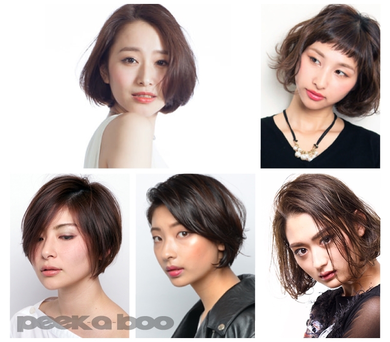 21年春 小顔に見えるボブには理由がある ヘアスタイリストが解説する小顔ボブ8選 Peek A Boo オフィシャルサイト