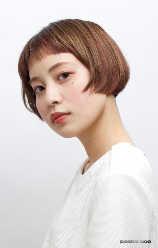 おかっぱ ショート ボブ ただのヘアスタイル