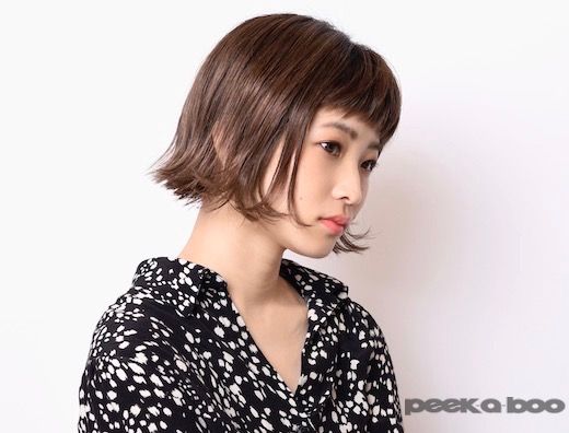 21年夏 ボブの定番 内巻きボブを極めよう Peek A Boo オフィシャルサイト