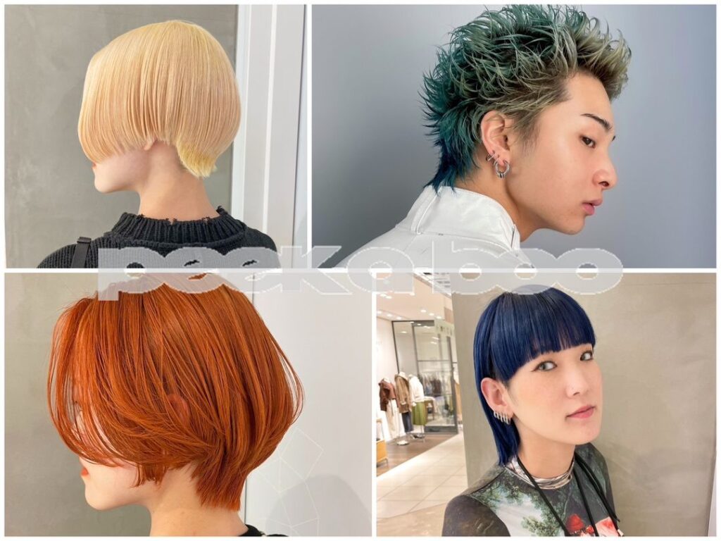 色落ちして汚い色なんてイヤ！！色落ち後も綺麗なブリーチカラーできます☆