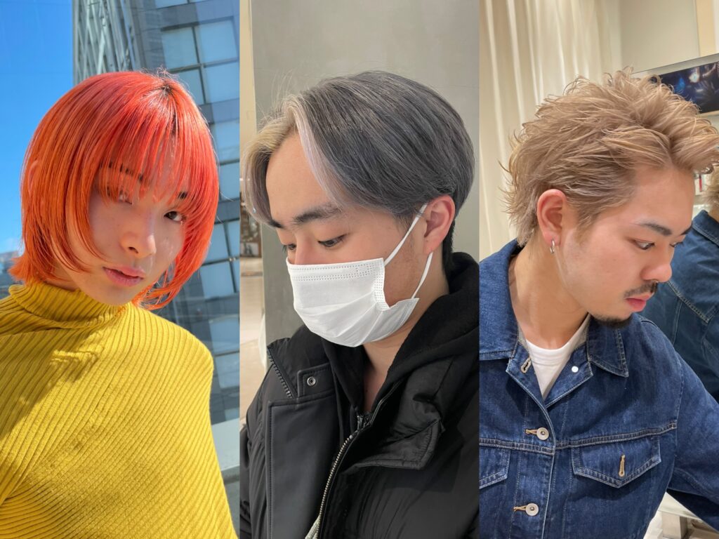 【2025年春最新！】メンズブリーチカラー特集